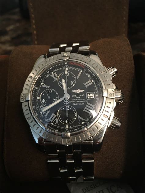 breitling 1884 chronometre certifie a13380|Breitling 1884 chronometre automatic watch.